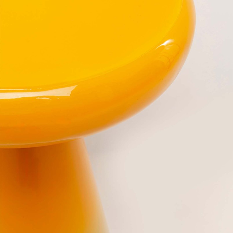 Table d'appoint en acier dégradé de jaune - Rici - Kare Design
