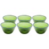 Bols verts en verre - Bubbles - Kare Design