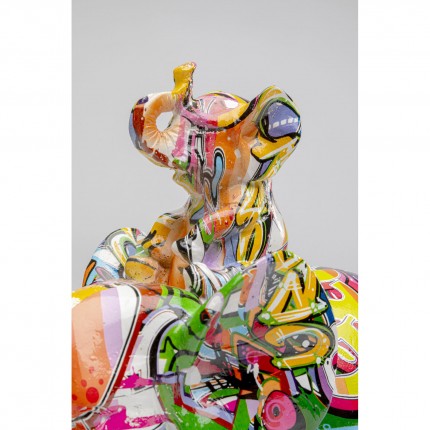 Woonaccessoires olifant Dumbo Uno graffiti Kare Design