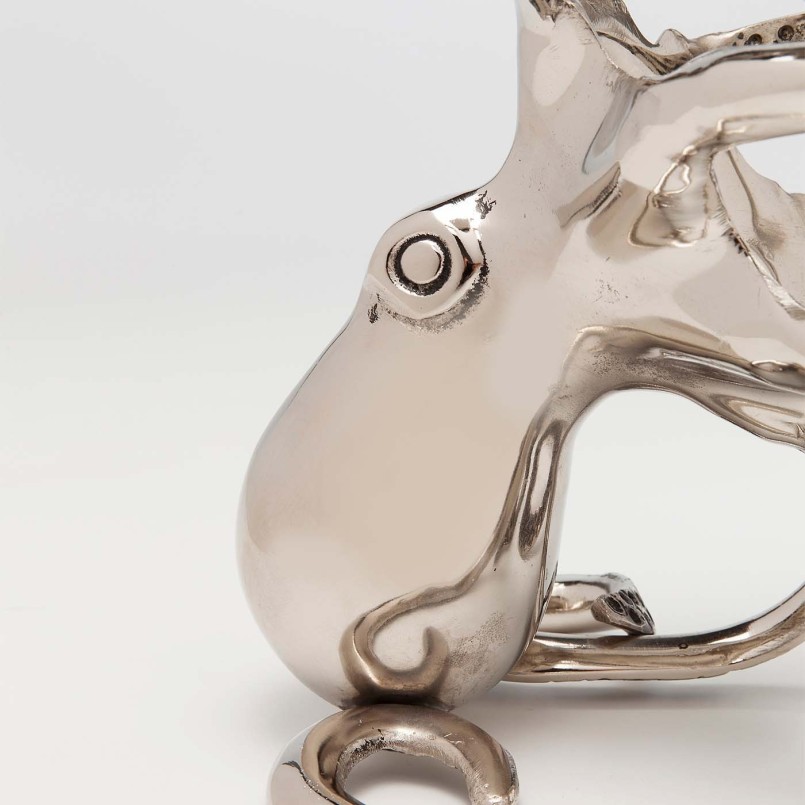 Zilveren octopus fleshouder - Kare Design
