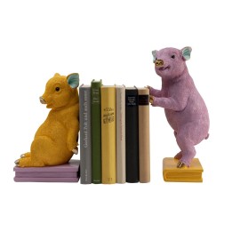 Serre-livres Pig Party (2/Set)