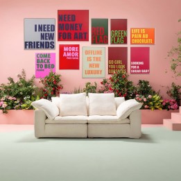 Paars bord - Nieuwe vrienden - Kare Design