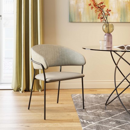 Eettafel Molekular Ø120cm zwart Kare Design