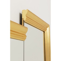 Asymmetrische gouden spiegel - Double Vision - Kare Design