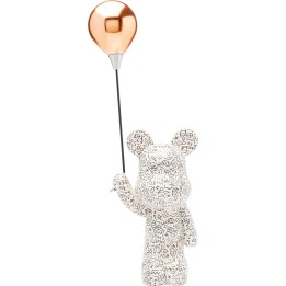 Decorating a graffiti bear with a balloon - Kare Design