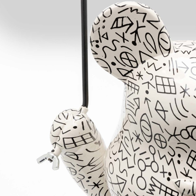 Déco ours graffiti avec un ballon - Kare Design