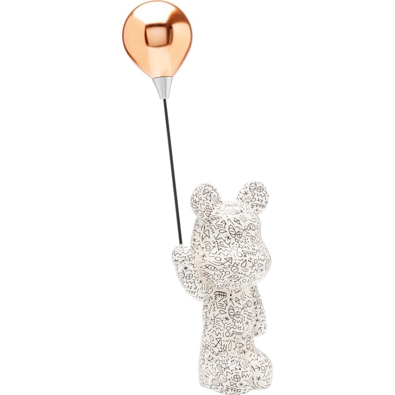 Déco ours graffiti avec un ballon - Kare Design