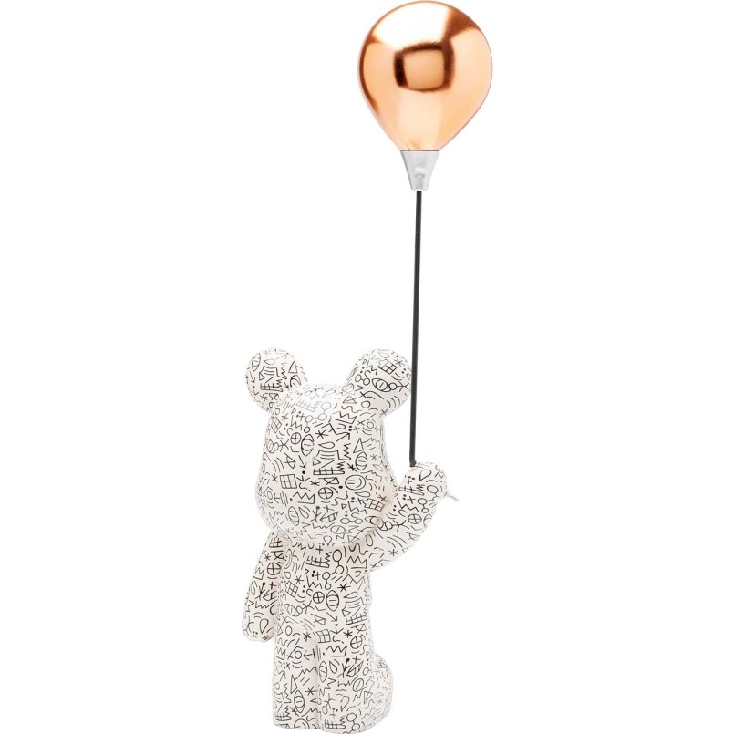 Déco ours graffiti avec un ballon - Kare Design