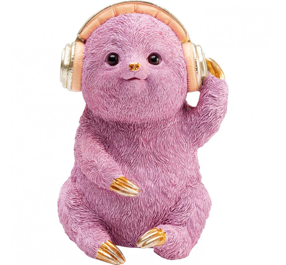 Money Box purple sloth Kare Design