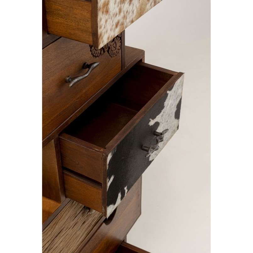 Rustieke houten ladenkast - Rodeo Zick Zack - Kare Design