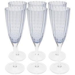 Champagneglazen Clue (6/set) Kare Design