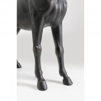 Deco black horse XL 82cm Kare Design