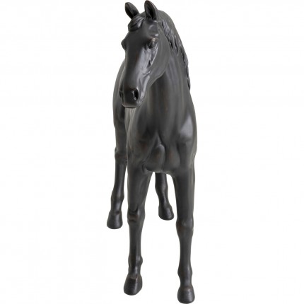 Deco black horse XL 82cm Kare Design