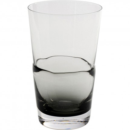 Waterglazen Mimi grijs (4/set) Kare Design