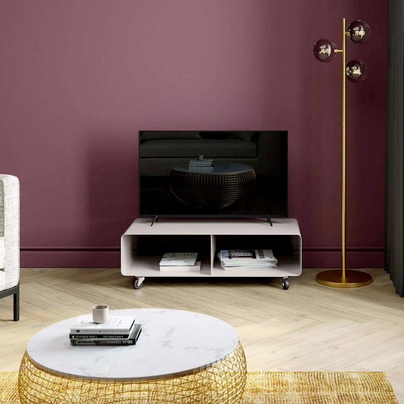 TV-meubel Lounge op wielen creme Kare Design