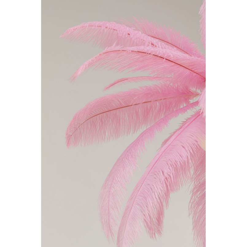 Suspension Feather Palm rosé Ø87cm