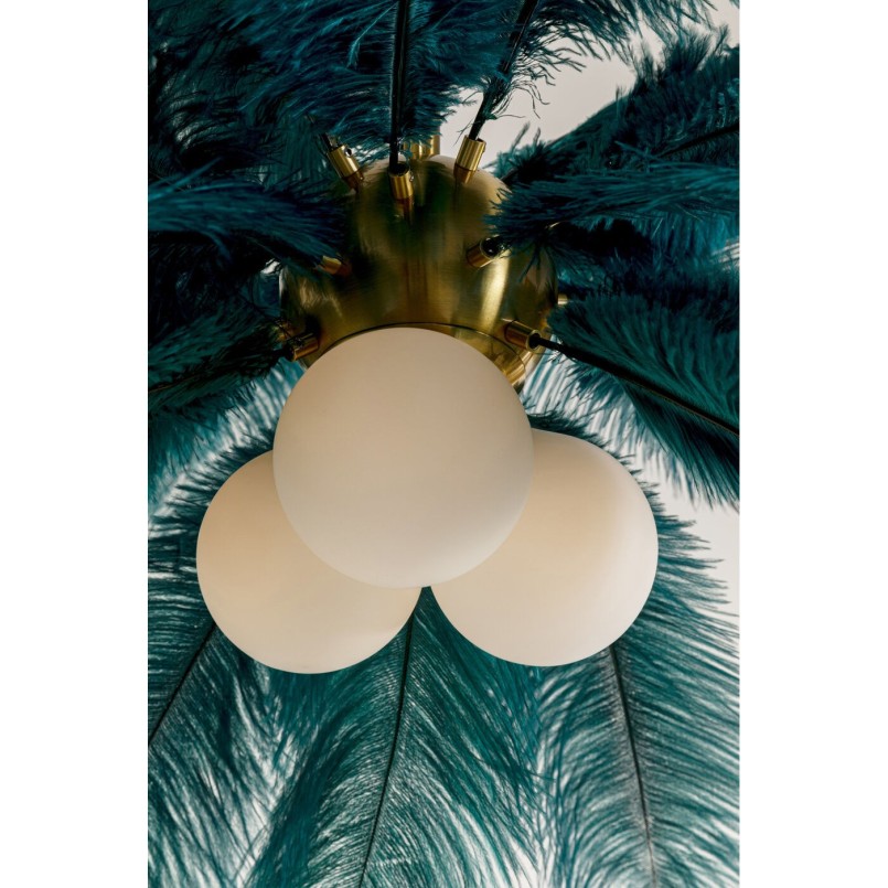 Suspension Feather Palm vert Ø87cm