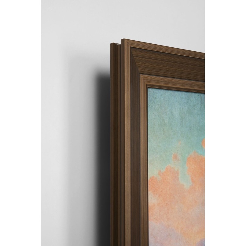 Tableau encadré LED Art Gentleman 80x100cm