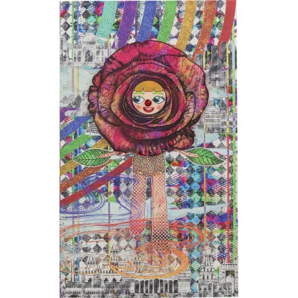 Schilderij bloesem meisje 108x180cm Kare Design