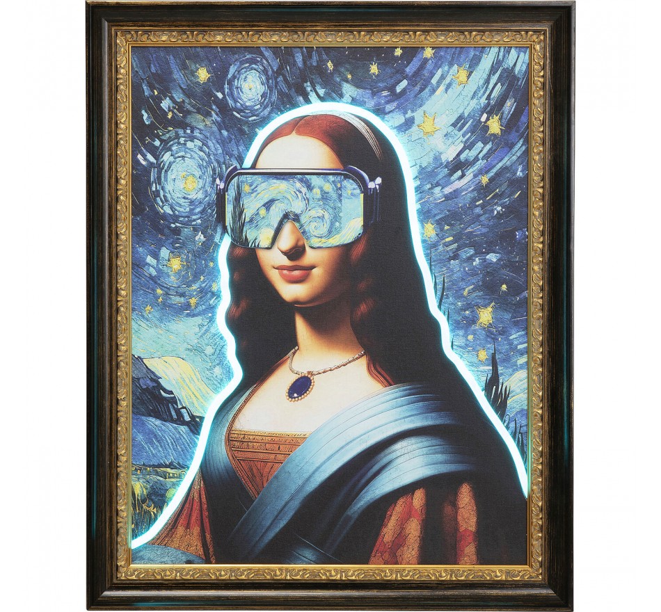 Schilderij LED Lisa 80x100cm Kare Design