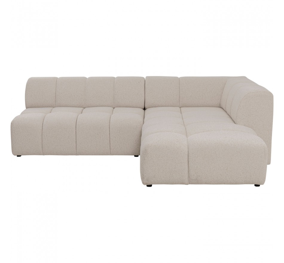 Hoekbank Belami creme rechts Kare Design