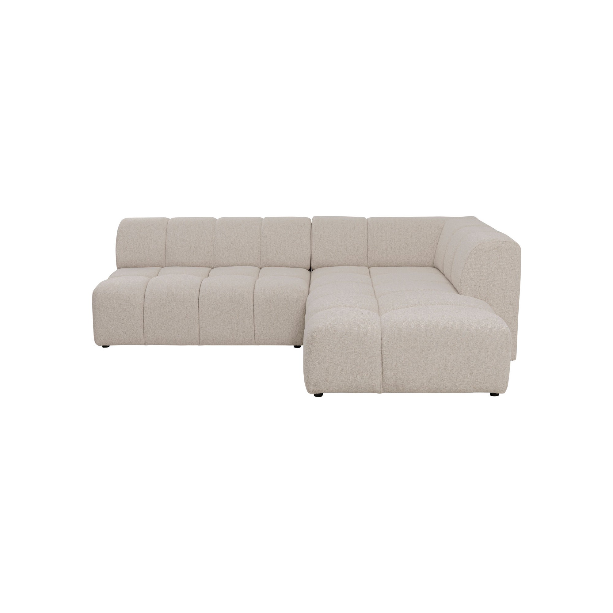 Canapé d angle Belami crème droite 265cm