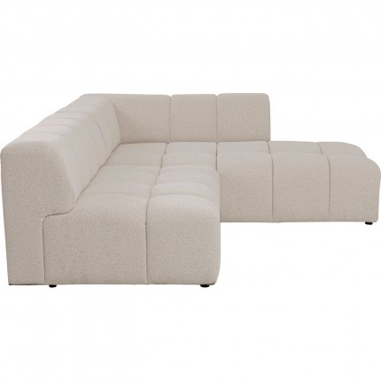Hoekbank Belami creme rechts Kare Design