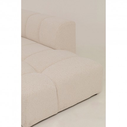 Hoekbank Belami creme rechts Kare Design