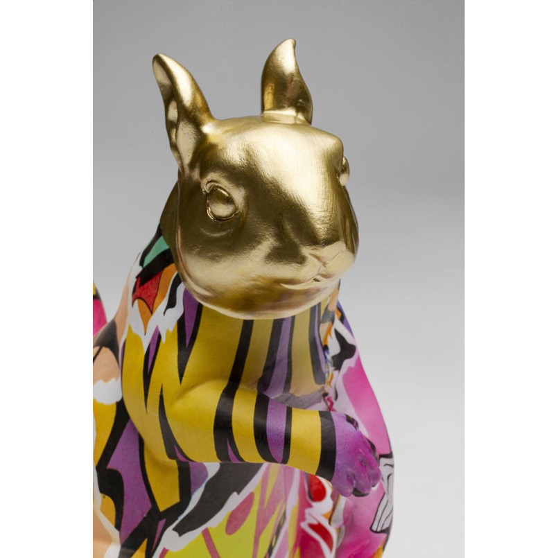 Figurine décorative Graffiti Squirrel 22cm