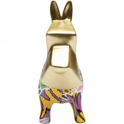 Deco gold dog graffiti Kare Design