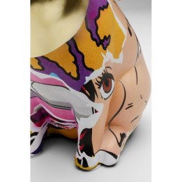 Figurine décorative Graffiti Flying Pig 16cm