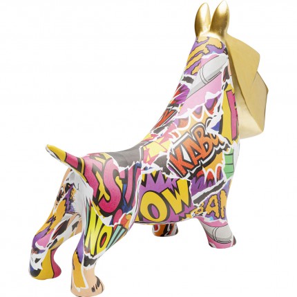 Money Box gold dog graffiti Kare Design
