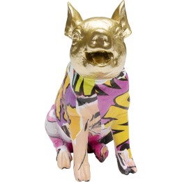 Figurine décorative Graffiti Pig 20cm
