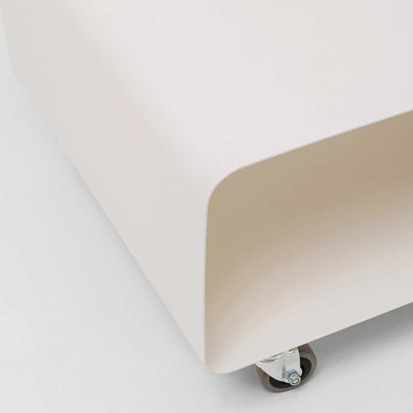 TV-meubel Lounge op wielen creme Kare Design
