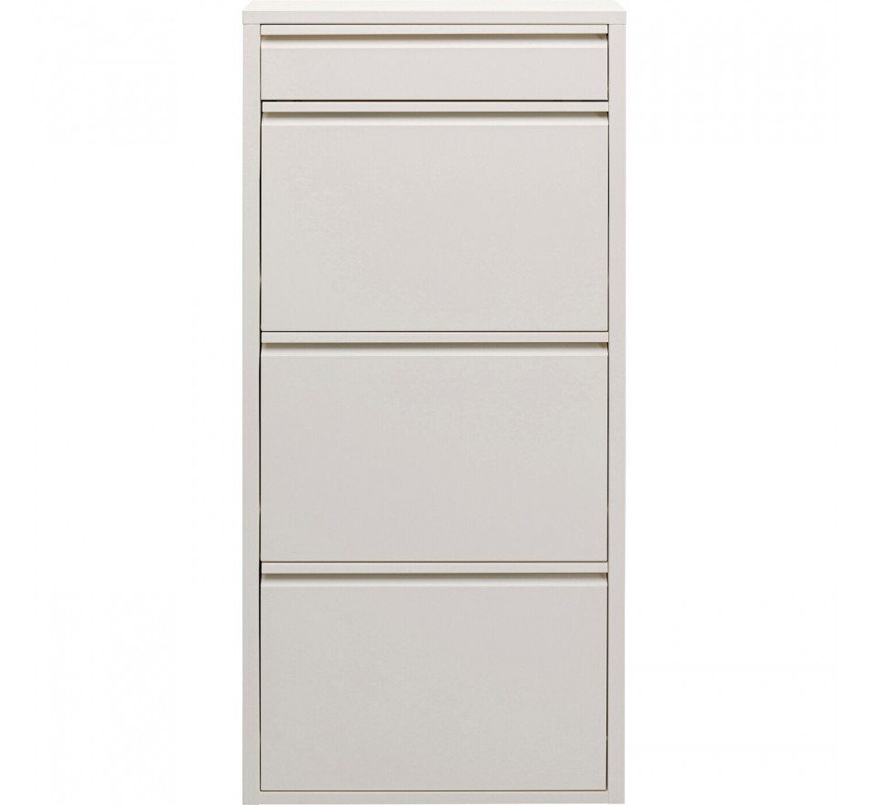Schoenenkast Caruso creme 3+1 laden Kare Design