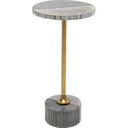 Bijzettafel Domero Double Ø25cm goud Kare Design