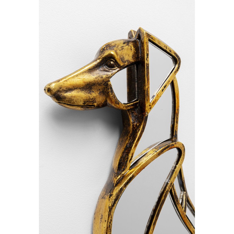 Objet mural Dog Mirror 38cm