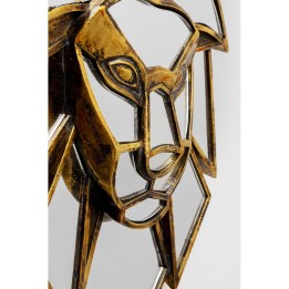 Objet mural  Lion Mirror 35cm