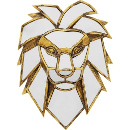 Objet mural  Lion Mirror 35cm
