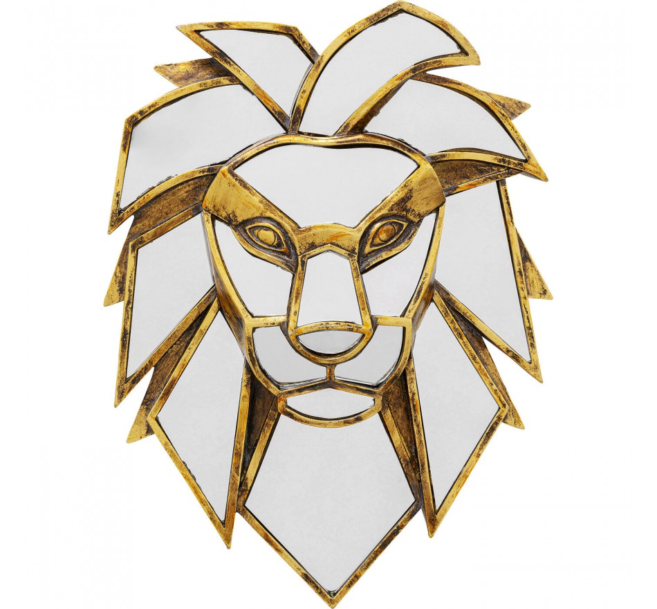 Wall Decoration mirror lion Kare Design