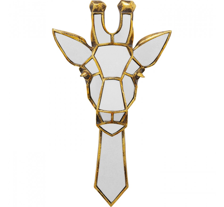 Wanddecoratie spiegel giraffe Kare Design