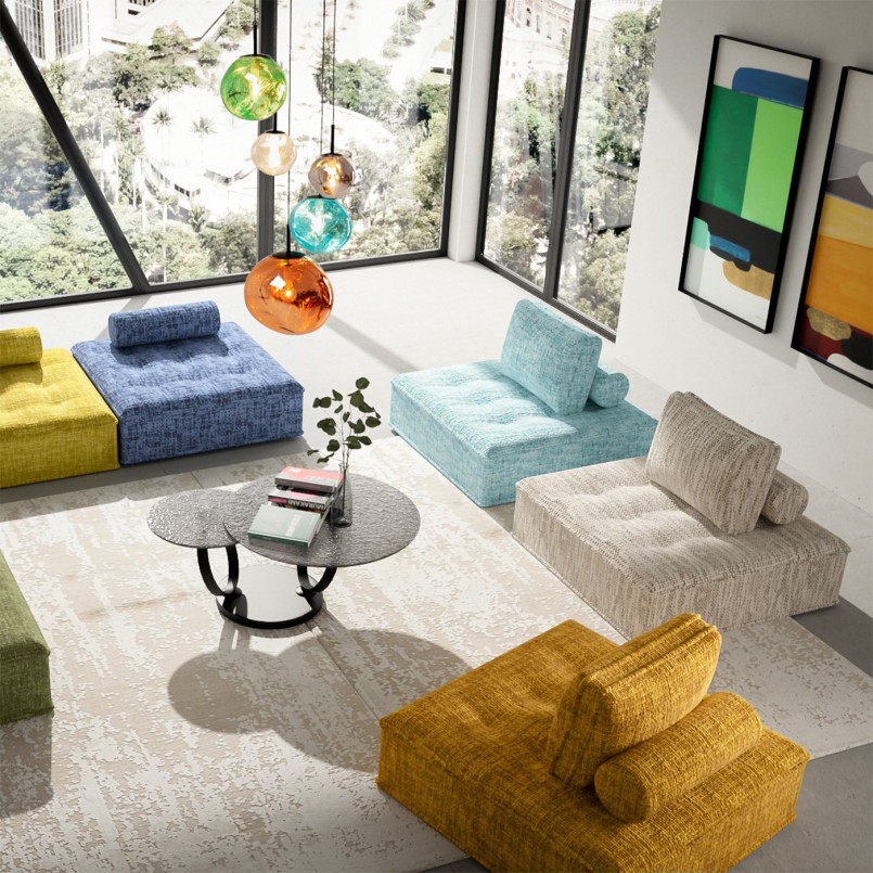 Assise orange - Portofino - Kare Design