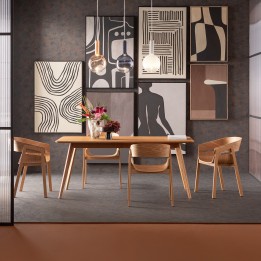 Massief eiken tafel - Memo - Kare Design
