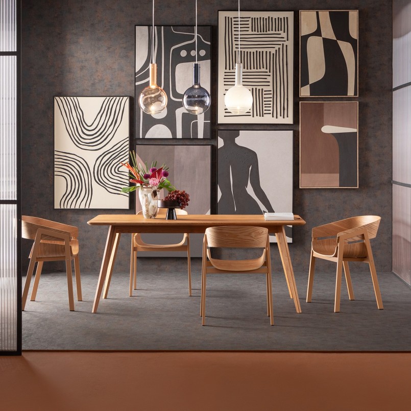 Massief eiken tafel - Memo - Kare Design