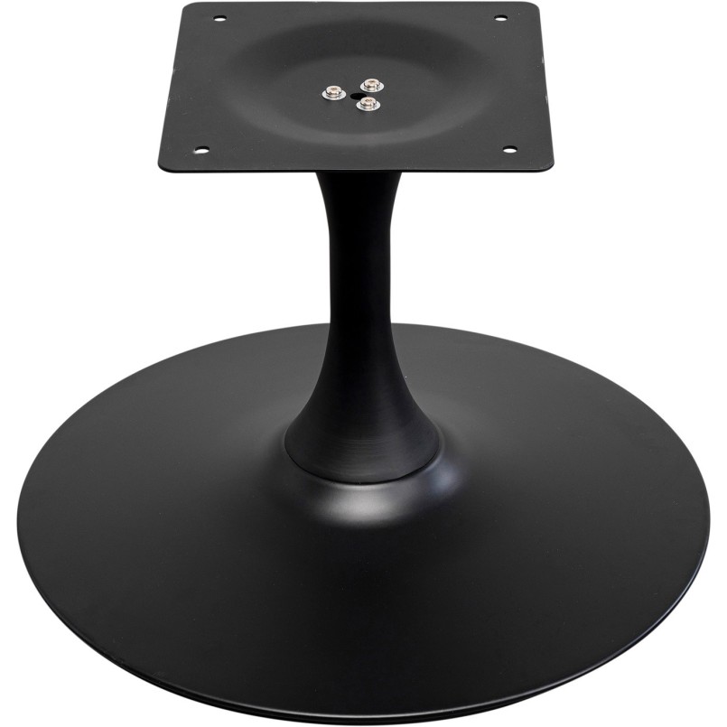 Table basse ronde noire effet marbre - Schickeria - Kare Design