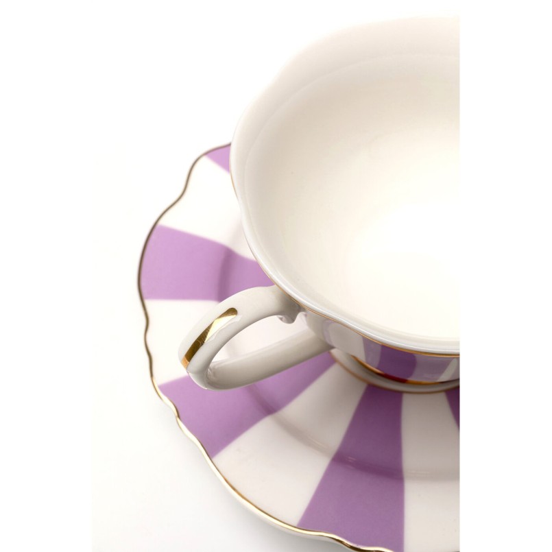 Tasse à café Harlequin violet (2 pcs.)