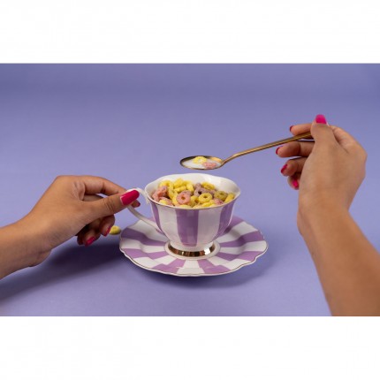 Coffee Cup Harlequin purple (4/set) Kare Design