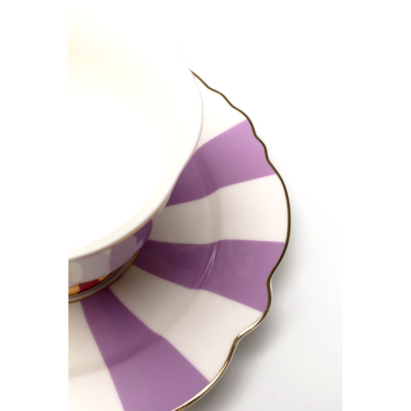 Tasse à café Harlequin violet (2 pcs.)