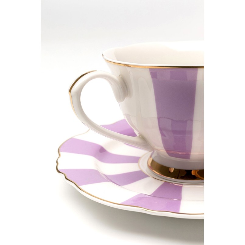 Tasse à café Harlequin violet (2 pcs.)