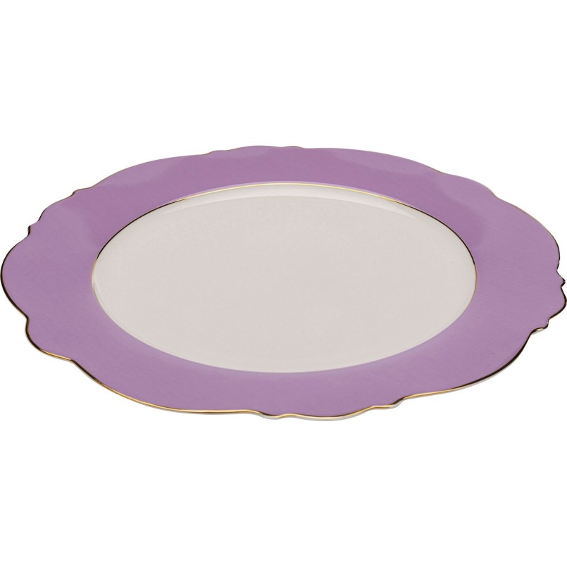 Assiette Harlequin violet Ø27cm